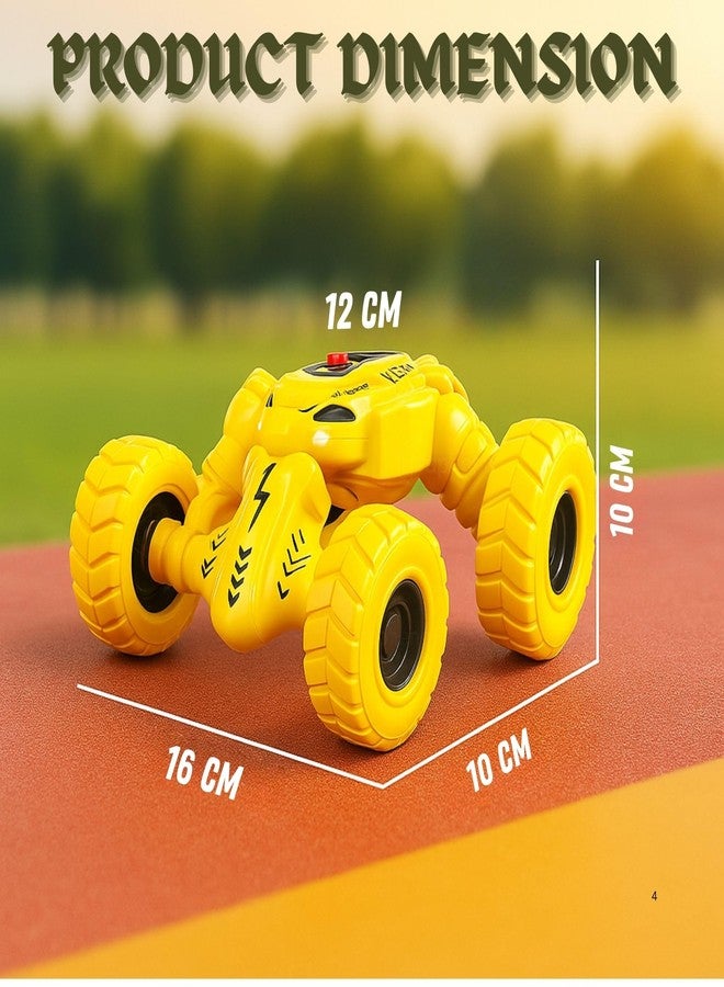 GRAPHENE 2 Pcs Pull Back Friction Powered DTX Toy Car Monster Truck Telescopic Toys for Kids Toddlers Gift for 1 2 3 4 5 6 Year Boy Girl Push N Go Off-Road Vehicles Racing Stunt Car - Image 2